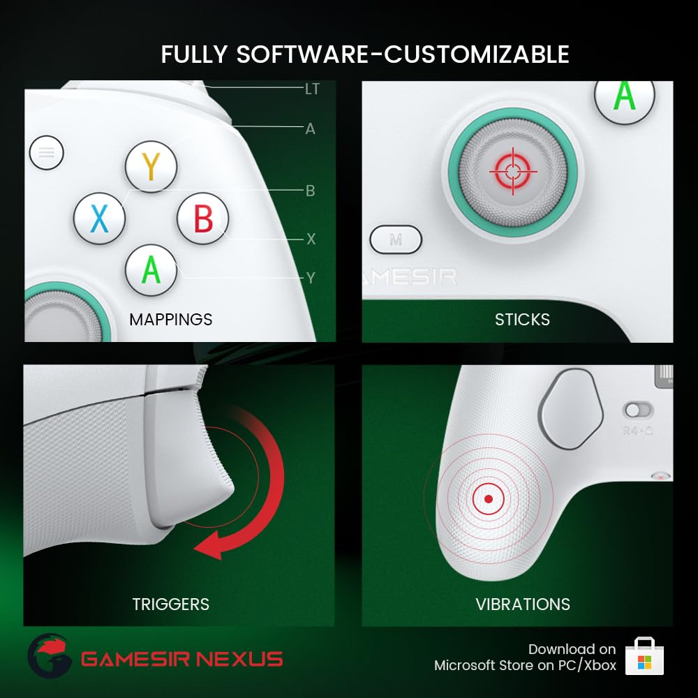 GameSir G7 SE Wired Controller, compatible with Xbox Series X|S, Xbox One, and Windows 10/11.