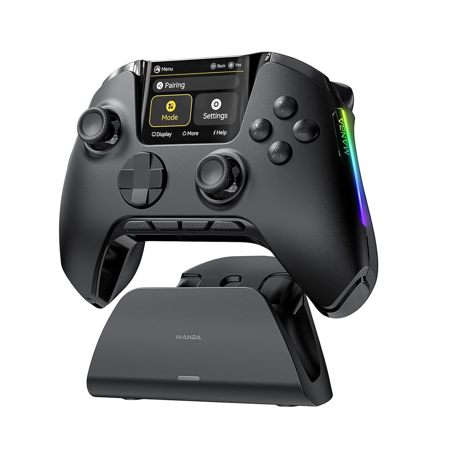 Wireless Game Controller with Interactive Screen