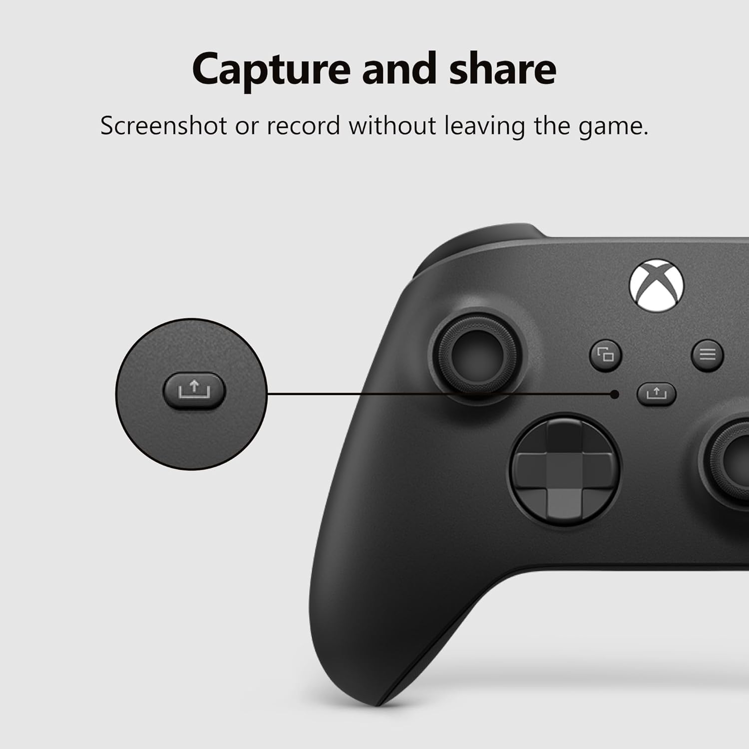 Wireless Game Controller | Compatible with consoles, PC, and cloud gaming devices | Textured grip