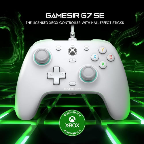GameSir G7 SE Wired Controller, compatible with Xbox Series X|S, Xbox One, and Windows 10/11.