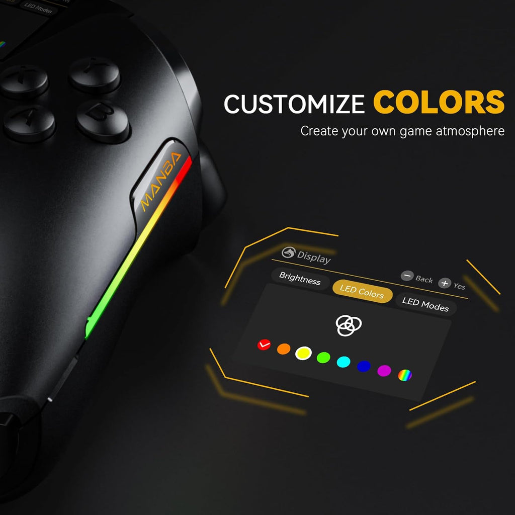 Wireless Game Controller with Interactive Screen