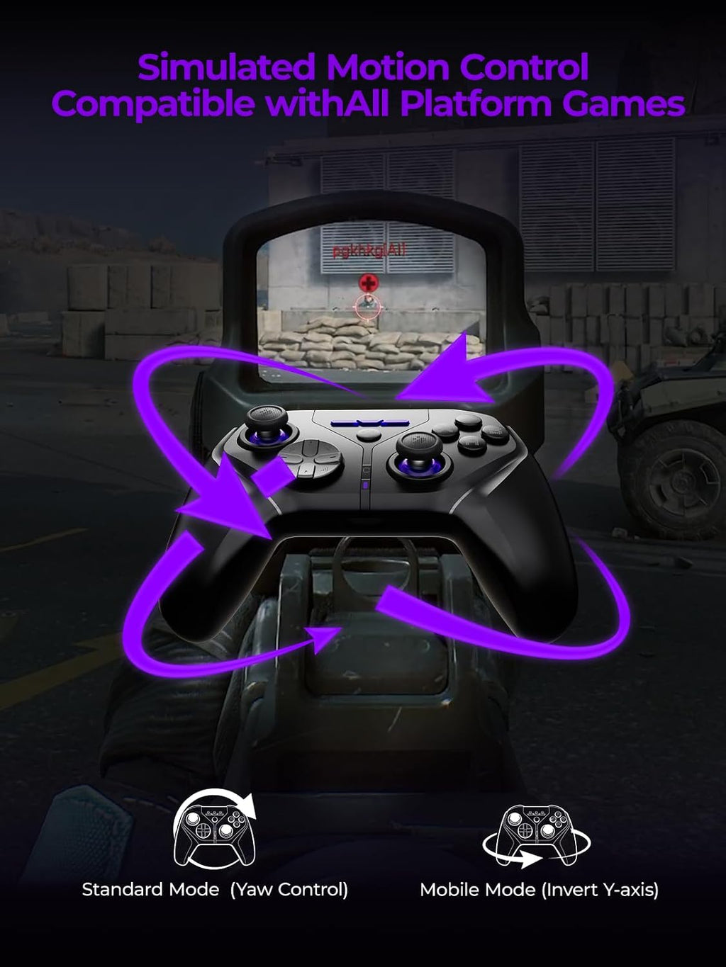 Wireless Game Controller — Featuring TMR Joysticks