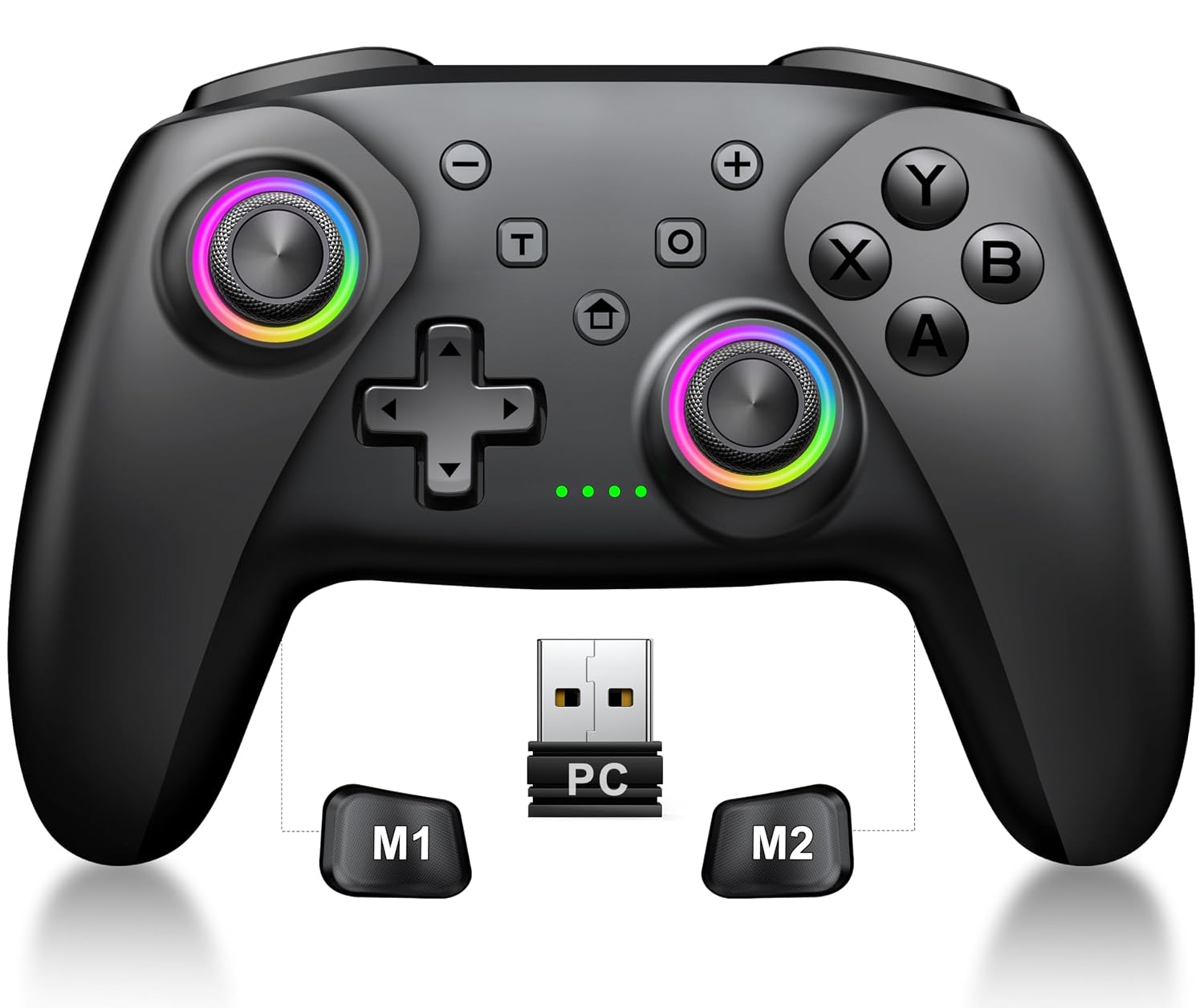 Wireless controller for Nintendo Switch/Switch 2/Lite/OLED.