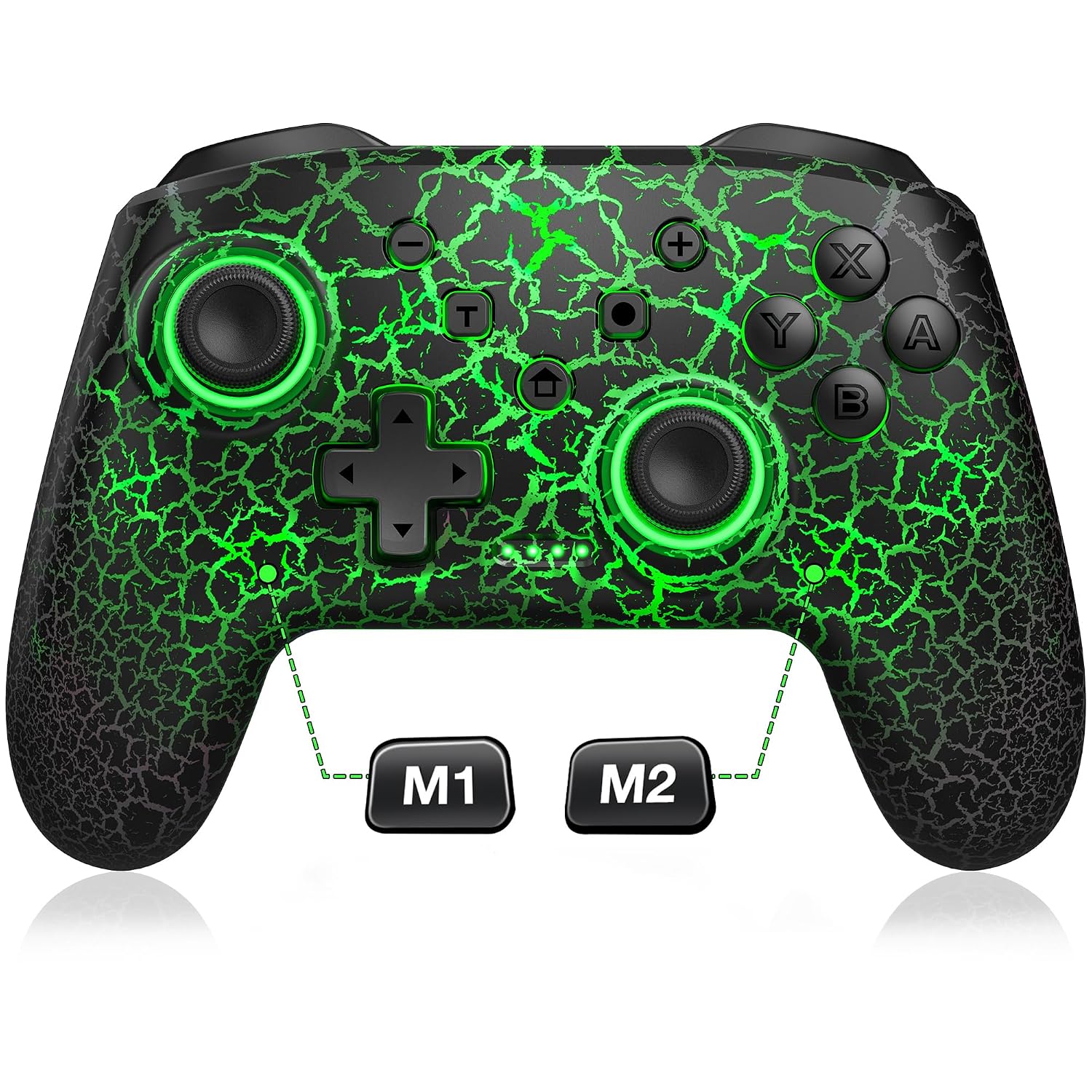 Wireless controller for Nintendo Switch/Switch 2/Lite/OLED.